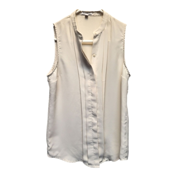Express Tops - Express Cream Women's Sleeveless Top - Size XS